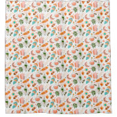 Boho Muster Duschvorhang (Vorderseite)