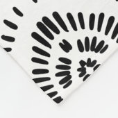 Boho Muster für Hühner Fleecedecke (Ecke)