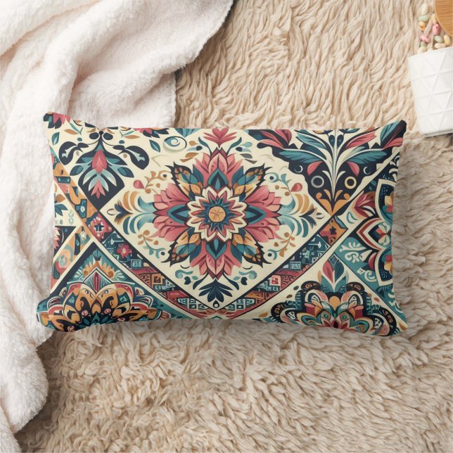 BOHO-Muster Lendenkissen (Decke)