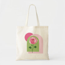 Boho-Muster mit rosa Blumen