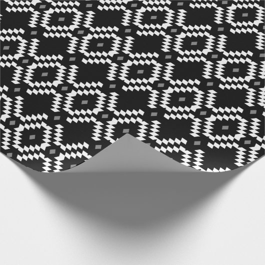 Boho Muster-Packpapier Geschenkpapier (Ecke)