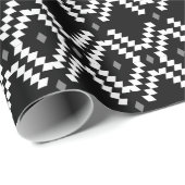 Boho Muster-Packpapier Geschenkpapier (Rolleneckpunkt)