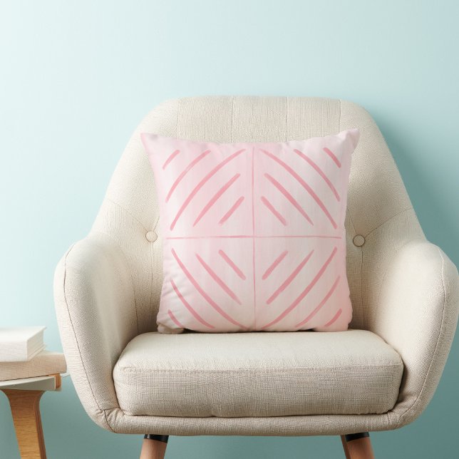 Boho Muster pink shabby chiq feminin Kissen (Von Creator hochgeladen)