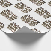 Boho-Mutterschaft in meiner weichen Mama-Ära Vinta Geschenkpapier (Ecke)