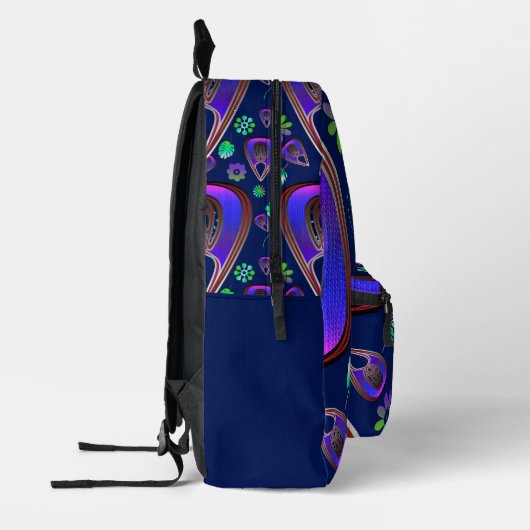 Boho My Treasure 0 Pattern Bedruckter Rucksack (Links)