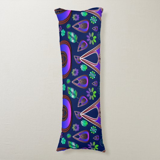 Boho My Treasure 0 Pattern Seitenschläferkissen (Vorderseite Vertikal)