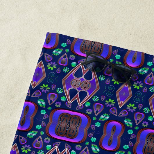 Boho My Treasure 0 Pattern Strandtuch (Beispiel)