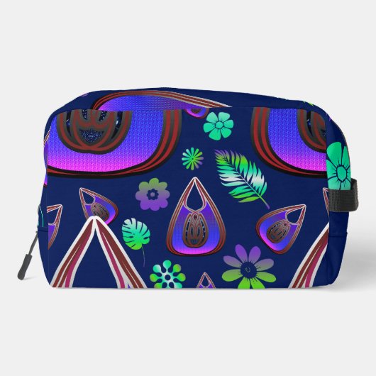 Boho My Treasure 0 Pattern Waschbeutel (Rückseite)