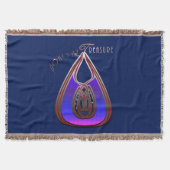 Boho My Treasure Decke (Vorderseite)