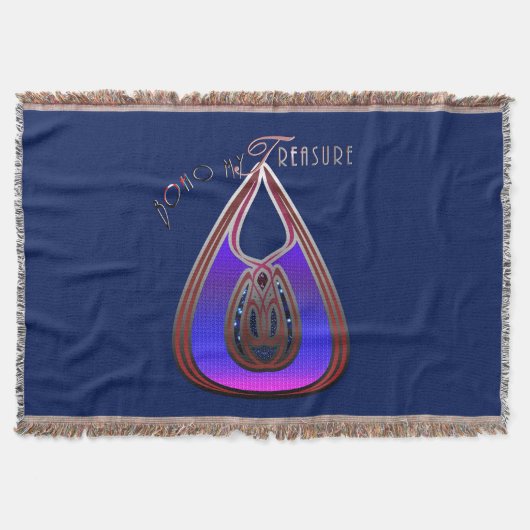 Boho My Treasure Decke (Vorderseite)