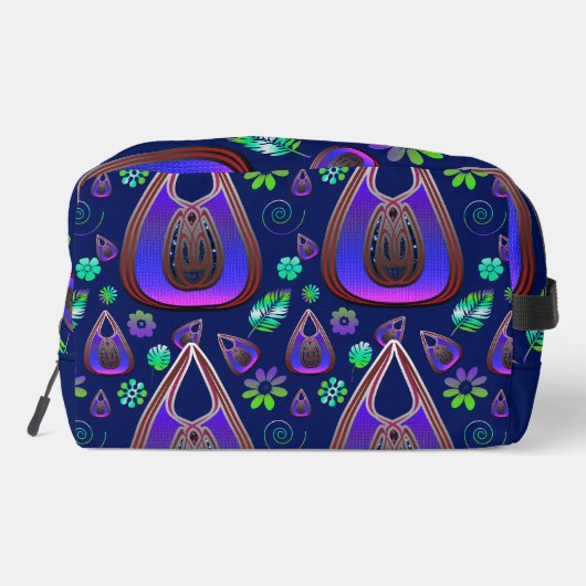 Boho My Treasure Waschbeutel (Rückseite)