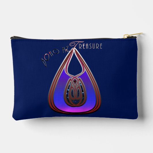 Boho My Treasure Zubehörtasche (Rückseite)