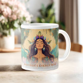 Boho Mystic Energy Spiritual Woman Custom Jumbo-Tasse
