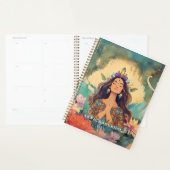 Boho Mystic Spiritual Woman Illustration  Planer (Anzeige)