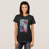 Boho Mystic Wolf Art T-Shirt (Vorne ganz)