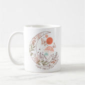 Boho Mystical Moon Kaffeetasse (Links)