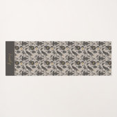 Boho Mystical Zen Celestial Pattern Yogamatte (Rückseite (Horizontal))