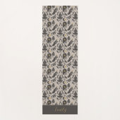 Boho Mystical Zen Celestial Pattern Yogamatte (Vorderseite)