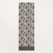 Boho Mystical Zen Celestial Pattern Yogamatte (Rückseite)