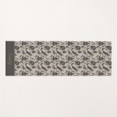 Boho Mystical Zen Celestial Pattern Yogamatte (Vorderseite (Horizontal))