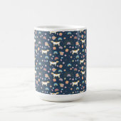 boho nahtlose abstrakte Muster-Tasse Kaffeetasse (Mittel)