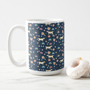 boho nahtlose abstrakte Muster-Tasse Kaffeetasse
