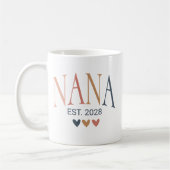Boho Nana Tasse | Personalisiertes Großmutter-Gesc (Links)