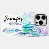 Boho Native American Dreamcatcher Case-Mate iPhone Hülle (Rückseite (Horizontal))