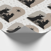 Boho Nativity Collection Geschenkpapier (Ecke)