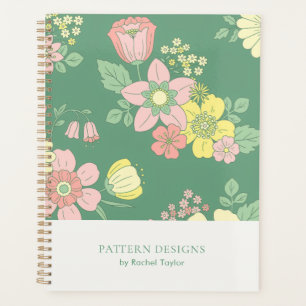 Boho Nature Floral Planer