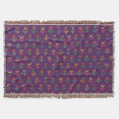Boho Nature Inspiriert Throw Blanket Decke (Vorderseite)