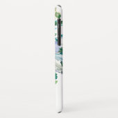 Boho natürlich elegantes Blumen Case-Mate iPhone Hülle (Hinten/Links)