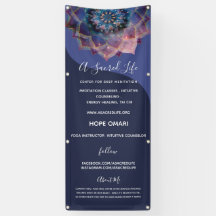 Boho Nebula Blüte | Mandala-Design