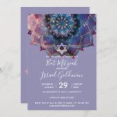 Boho Nebula Mandala Einladung (Vorne/Hinten)