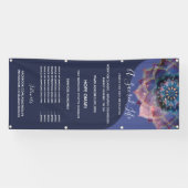 Boho Nebula Mandala, Mystik Banner (Horizontal)
