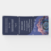 Boho Nebula Mandala, Mystik Banner (Horizontal)