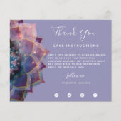 Boho Nebula Mandala, Mystik Flyer (Vorne)