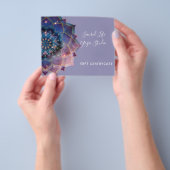 Boho Nebula Mandala, Mystik Flyer (Gruppe)