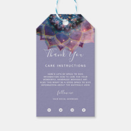 Boho Nebula Mandala, Mystik Geschenkanhänger