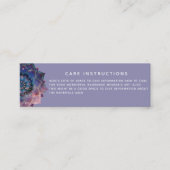 Boho Nebula Mandala, Mystik Mini Visitenkarte (Vorderseite)