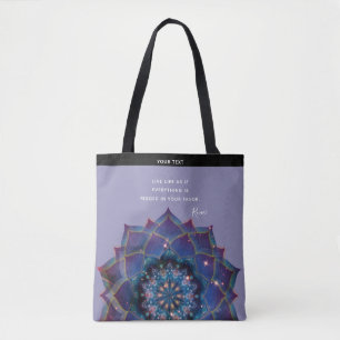 Boho Nebula Mandala, Mystik Tasche