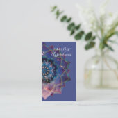 Boho Nebula Mandala, Mystik Terminkarte (Stehend Vorderseite)