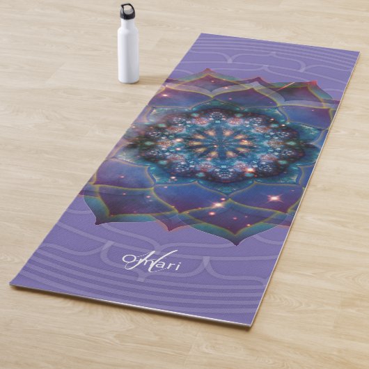 Boho Nebula Mandala, Mystik Yogamatte (Beispiel)