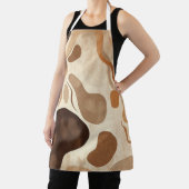 Boho Neutral Apron – Modern Minimalist Pattern Schürze (InSitu)