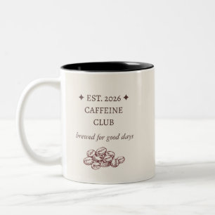 Boho Neutral Cute Coffee Lover Kaffeetasse