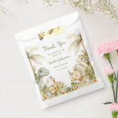 Boho Neutral Dinosaur Babydusche Geschenktütchen (Versiegelt)