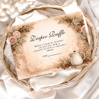 Boho Neutral Ein Baby Braut Diaper-Raffle