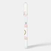 Boho Neutral Eleganter Telefon-Schutz | Lasst uns Case-Mate iPhone Hülle (Rückseite / Links)