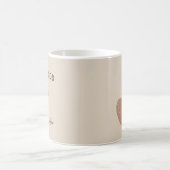 Boho Neutral Lustiger Papa Kaffeebecher Kaffeetasse (Mittel)
