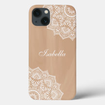 Boho Neutral Mandala Individuelle Name